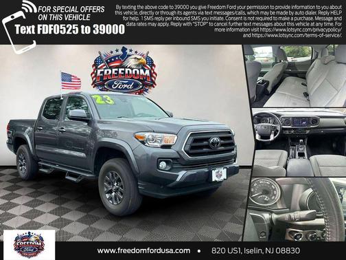 Magnetic Gray Metallic 2023 Toyota Tacoma SR5