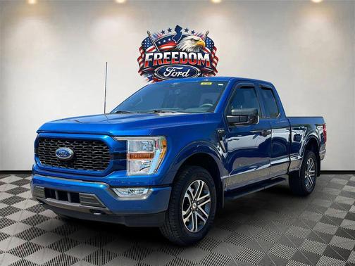 Atlas Blue Metallic 2022 Ford F-150 XL