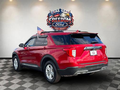 Red Metallic 2020 Ford Explorer Base