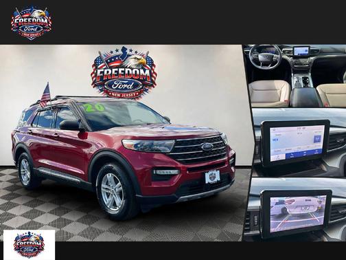 Red Metallic 2020 Ford Explorer Base