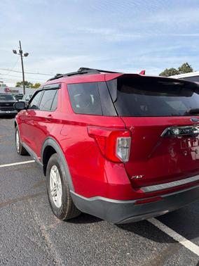 Rapid Red Metallic Tinted Clearcoat 2020 Ford Explorer XLT