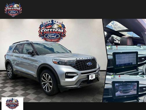 Iconic Silver Metallic 2023 Ford Explorer ST-Line