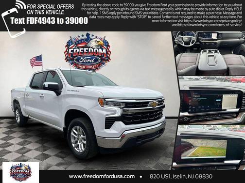 Summit White 2023 Chevrolet Silverado 1500 LT