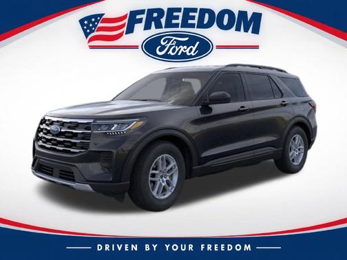 Black Metallic 2026 Ford Explorer Active (200A) 4WD