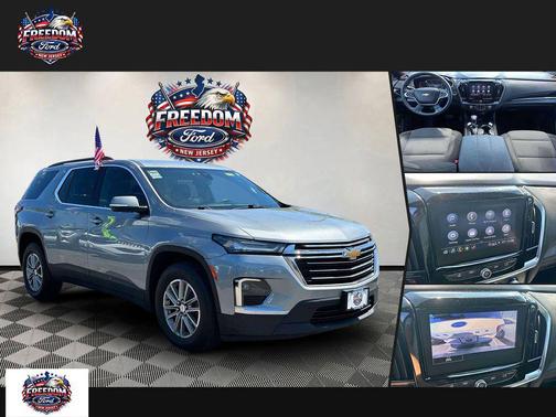 Sterling Gray Metallic 2023 Chevrolet Traverse LT Cloth