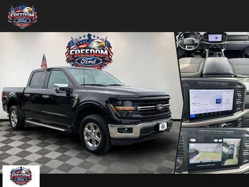 Agate Black Metallic 2024 Ford F-150 XLT