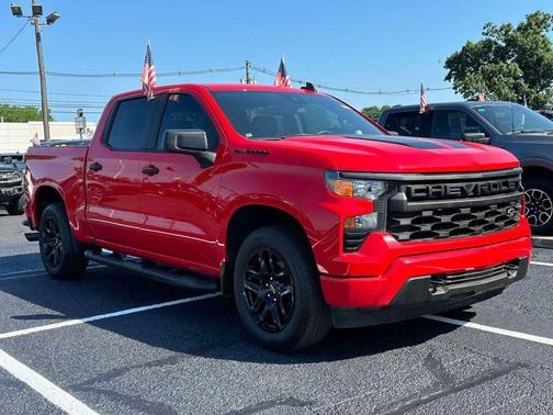 Red Hot 2024 Chevrolet Silverado 1500 Custom