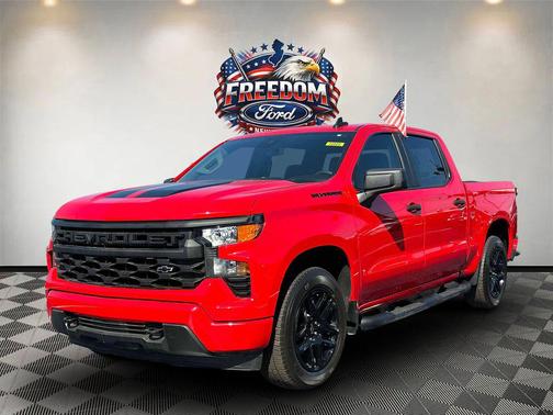 Red Hot 2024 Chevrolet Silverado 1500 Custom