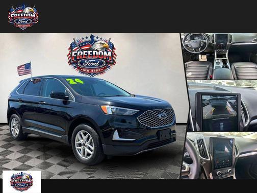 Black Metallic 2024 Ford Edge SEL