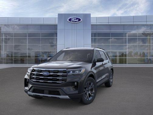 Agate Black Metallic 2026 Ford Explorer Active