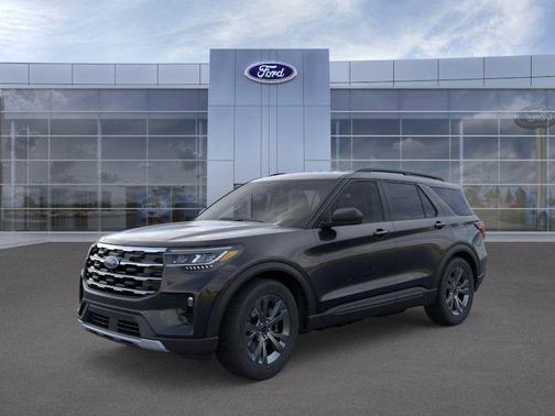 Agate Black Metallic 2026 Ford Explorer Active