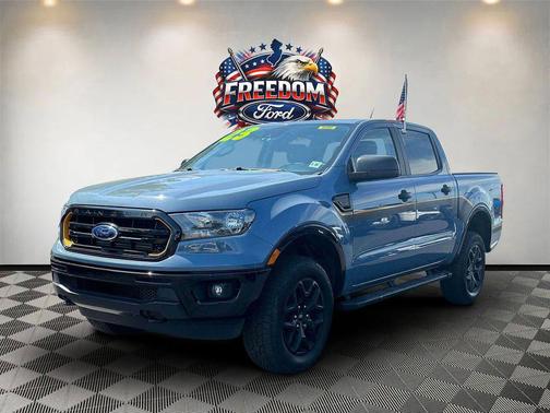 Azure Gray Metallic Tri-Coat 2023 Ford Ranger XLT