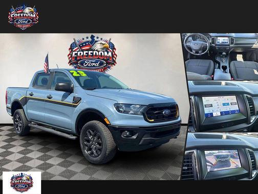 Azure Gray Metallic Tri-Coat 2023 Ford Ranger XLT