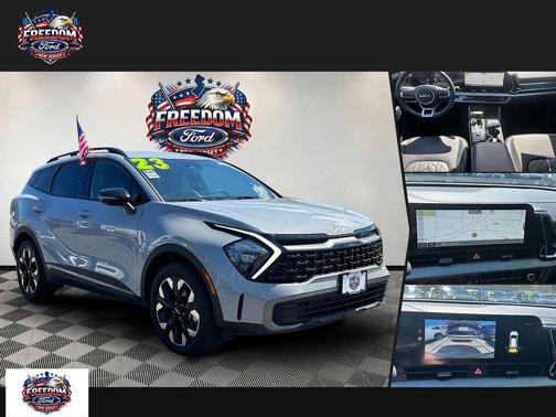Wolf Gray 2023 Kia Sportage X-Line