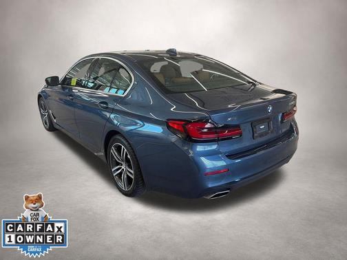 Arctic Race Blue Metallic 2023 BMW 530 i xDrive