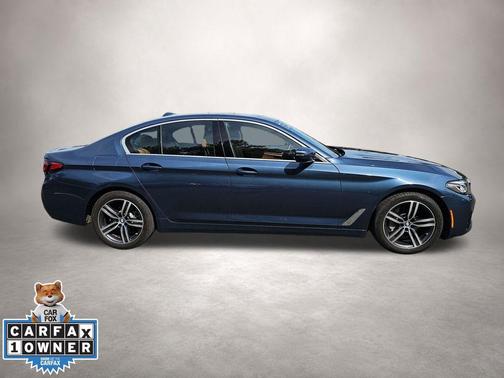 Arctic Race Blue Metallic 2023 BMW 530 i xDrive