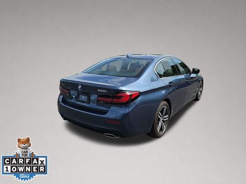 Arctic Race Blue Metallic 2023 BMW 530 i xDrive