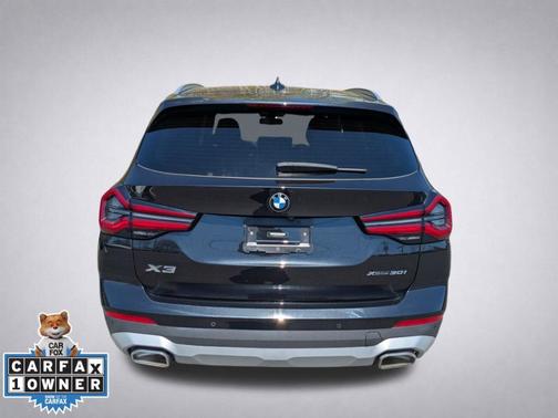 Black Sapphire Metallic 2023 BMW X3 xDrive30i