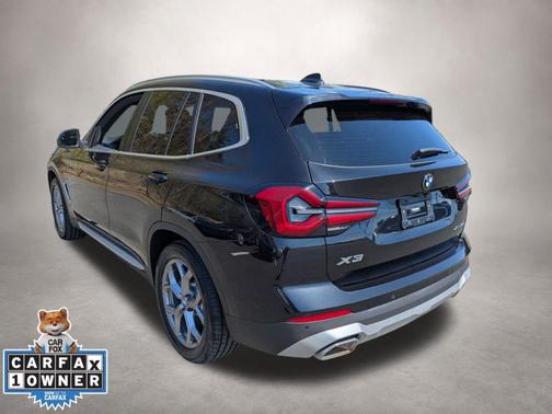 Black Sapphire Metallic 2023 BMW X3 xDrive30i