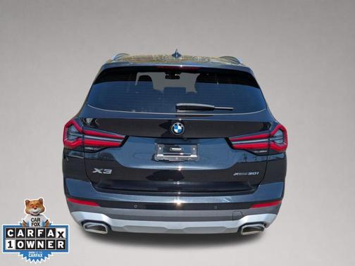Black Sapphire Metallic 2023 BMW X3 xDrive30i