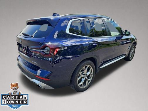Tanzanite Blue II Metallic 2022 BMW X3 xDrive30i