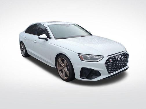 Glacier White Metallic 2023 Audi S4 3.0T Premium Plus