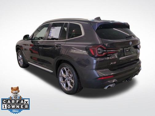 Dark Graphite Metallic 2022 BMW X3 xDrive30i