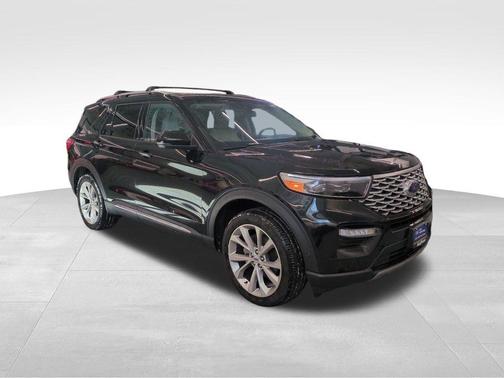 Agate Black Metallic 2023 Ford Explorer Platinum