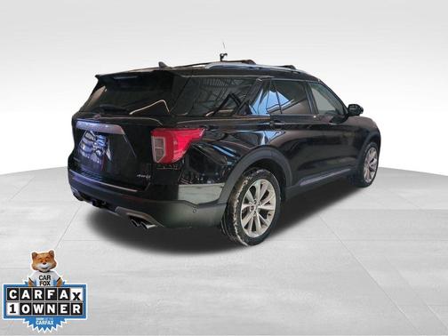 Agate Black Metallic 2023 Ford Explorer Platinum