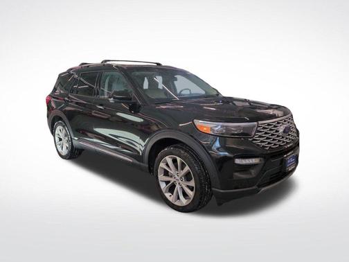 Agate Black Metallic 2023 Ford Explorer Platinum