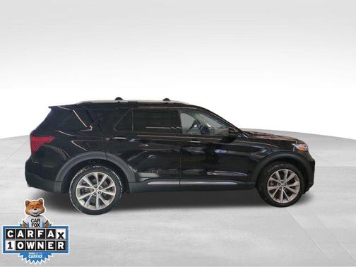 Agate Black Metallic 2023 Ford Explorer Platinum