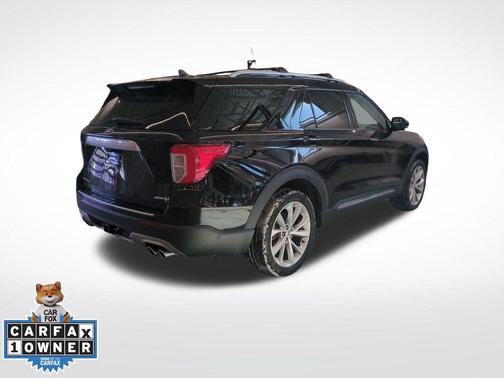 Agate Black Metallic 2023 Ford Explorer Platinum