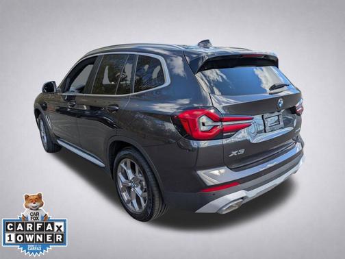 Dark Graphite Metallic 2024 BMW X3 xDrive30i