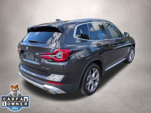 Dark Graphite Metallic 2024 BMW X3 xDrive30i