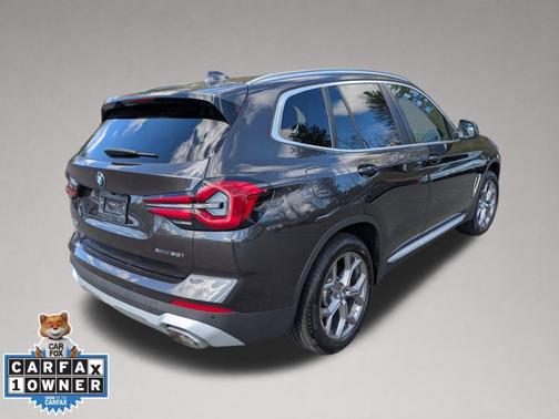 Dark Graphite Metallic 2024 BMW X3 xDrive30i