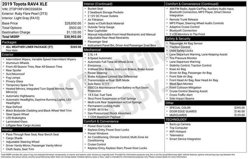 2019 Toyota RAV4 XLE