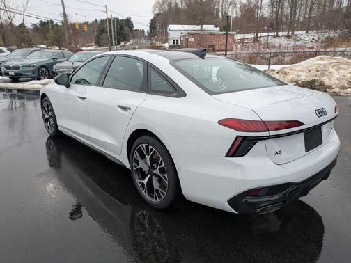 Glacier White Metallic 2026 Audi A6 Base