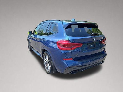 Phytonic Blue Metallic 2021 BMW X3 M40i