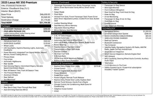 Cloudburst Gray 2025 Lexus NX 350 AWD