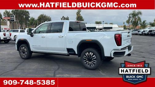 Glacier White Tricoat 2026 GMC Sierra 3500 Denali