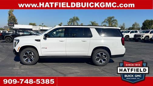 Summit White 2026 GMC Yukon XL 4WD AT4 Ultimate