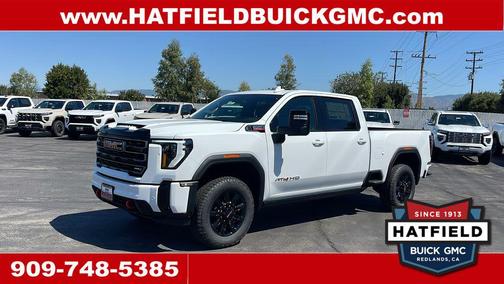 Summit White 2026 GMC Sierra 2500 AT4