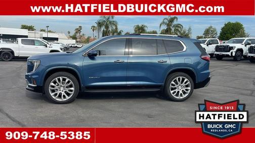 Downpour Metallic 2024 GMC Acadia Denali