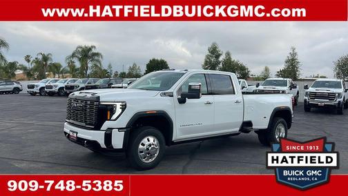 Summit White 2026 GMC Sierra 3500 Denali