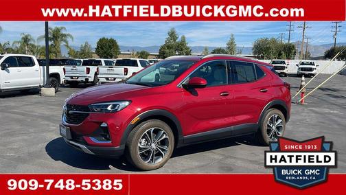 Chili Red Metallic 2020 Buick Encore GX Essence
