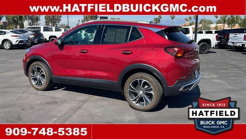 Chili Red Metallic 2020 Buick Encore GX Essence
