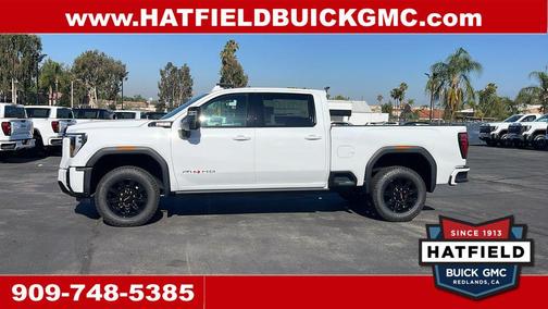 Summit White 2026 GMC Sierra 2500 AT4
