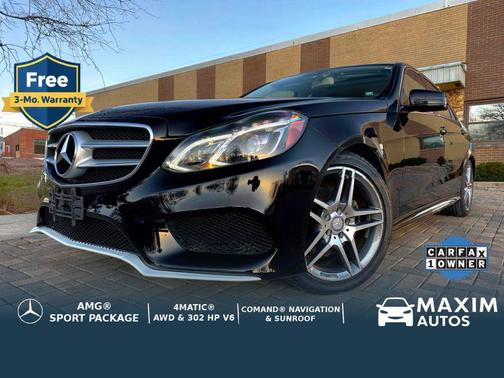 2016 Mercedes-Benz E-Class E 350 4MATIC Sedan 4D Sport- AMG