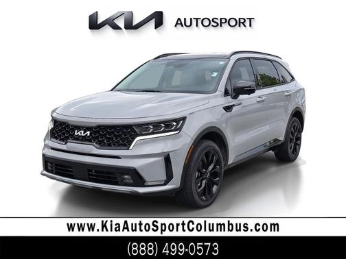 Gray 2023 Kia Sorento SX-Prestige