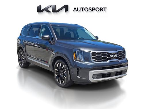 Gray 2023 Kia Telluride SX-Prestige